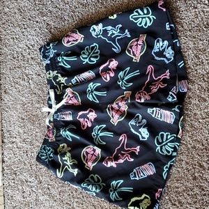 Chubbies Mens size Large Jurassic Park theme